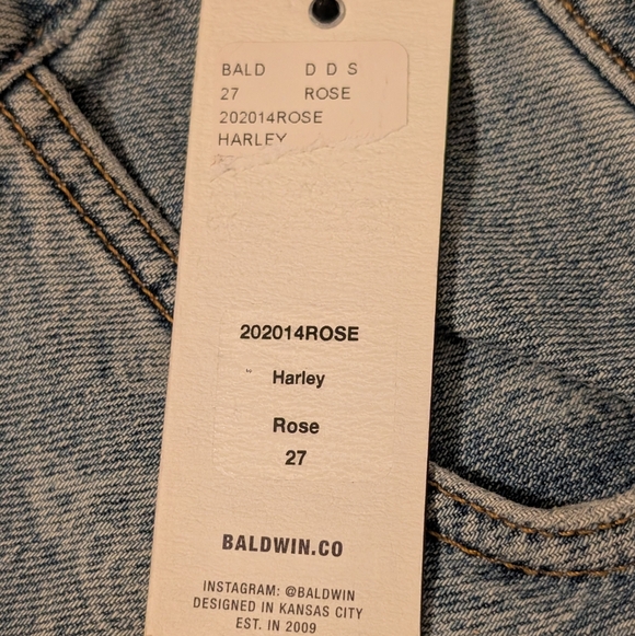 Baldwin Jean Co Harley Rose 27 - Picture 12 of 12